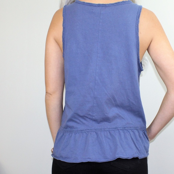 Abercrombie & Fitch Blue Tank Size S - Picture 2 of 8